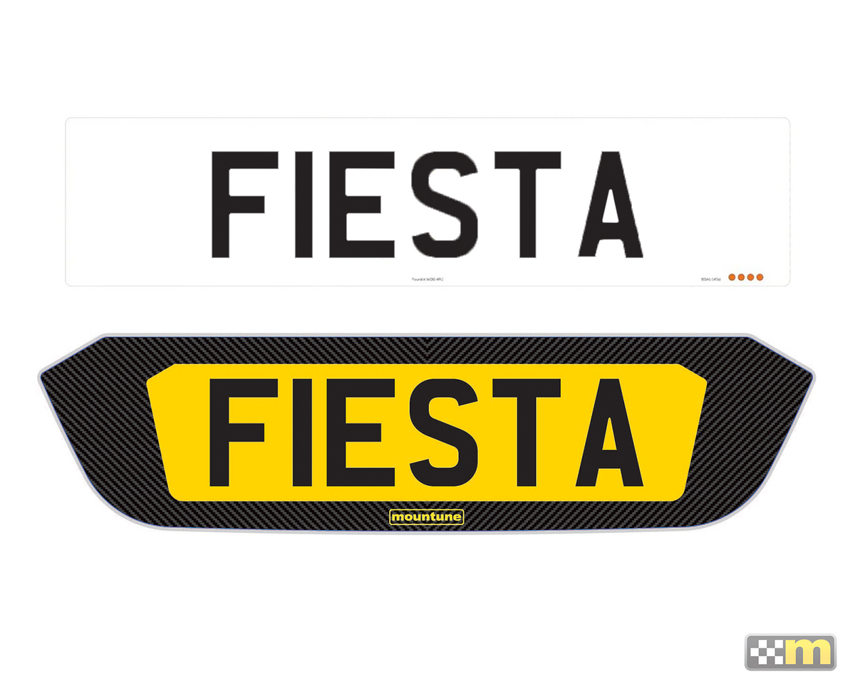 Bespoke Number Plates [Mk8 Fiesta ST]