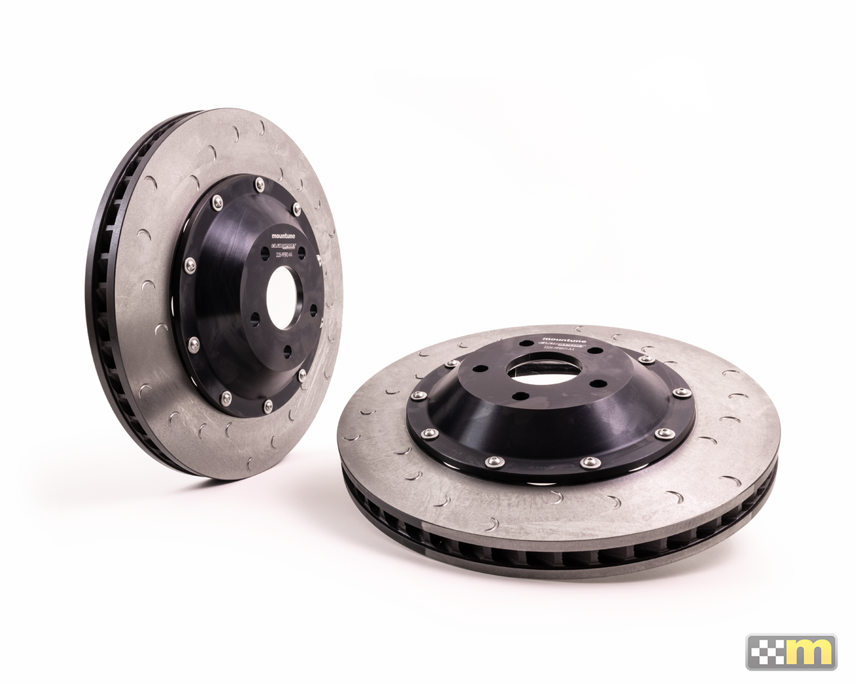 Replacement Alcon 365mm Front Disc Bell Assembly (pair) [Mk2 Focus RS]