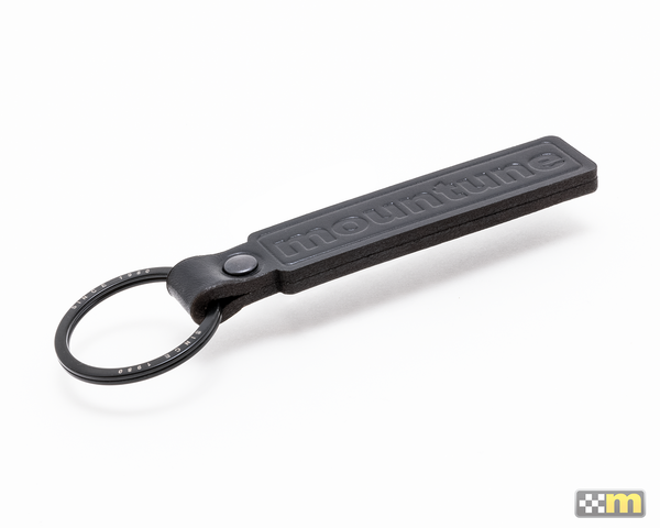 Stealth Leather Keyring - mountune