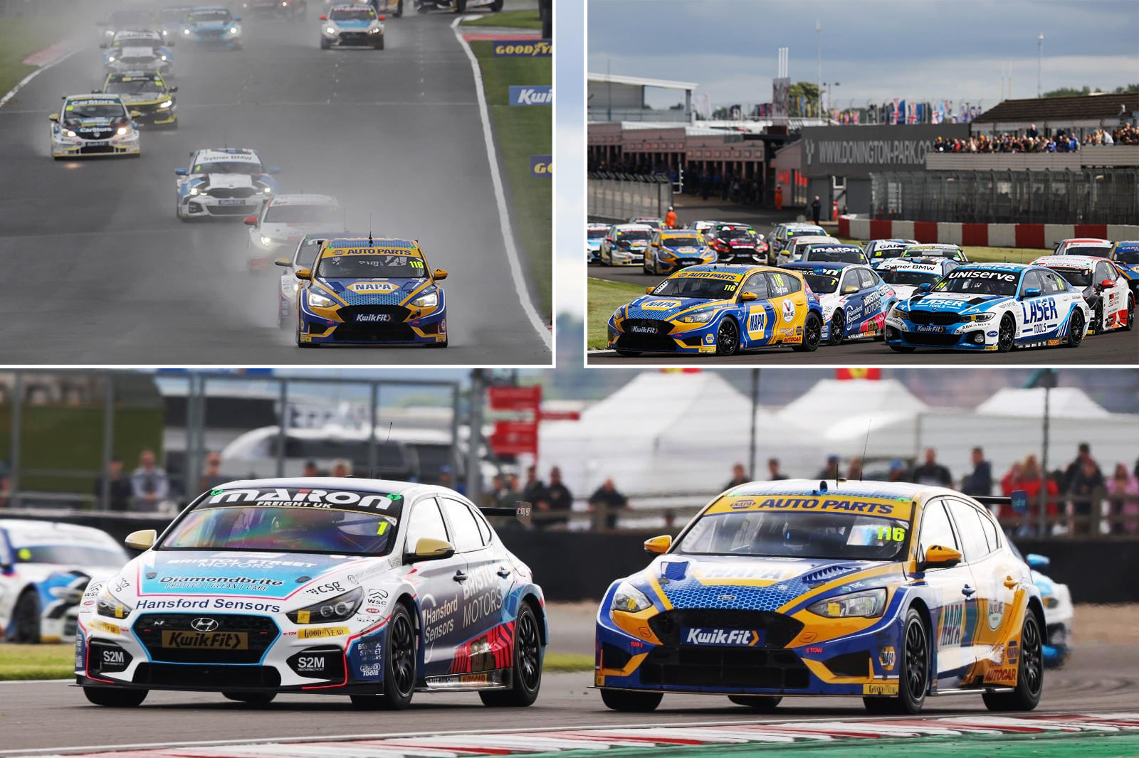 RECORD-BREAKING DONINGTON PARK FOR NAPA RACING UK