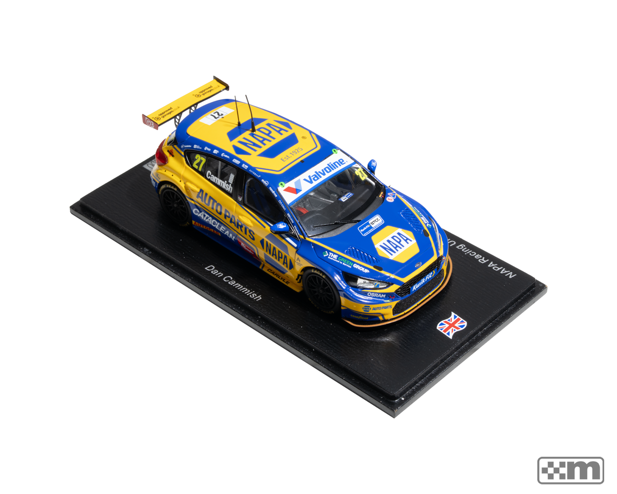 NAPA Racing UK No.27 Ford Focus BTCC - Snetterton Race 1 Winner 2025 Dan Cammish
