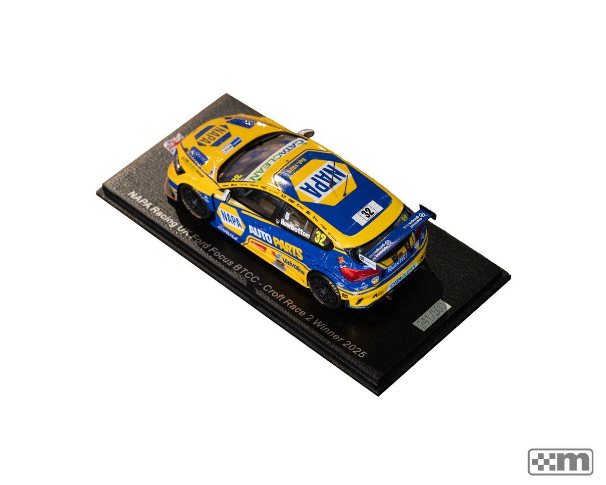 NAPA Racing UK Ford Focus BTCC 2025 Season 1:43 Scale