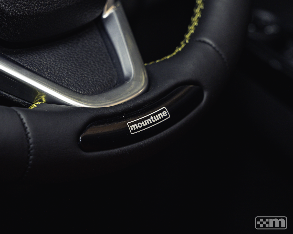 /mountune Steering Wheel Plaque [Mk7 Fiesta ST / MK3 Focus ST Pre-Facelift]