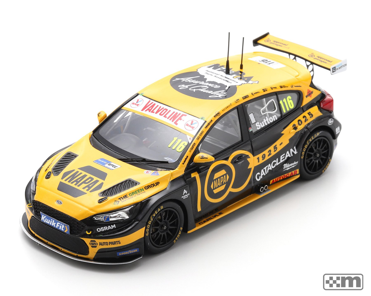 NAPA Racing 100 Years Livery Model 1/43 scale [Ash Sutton]