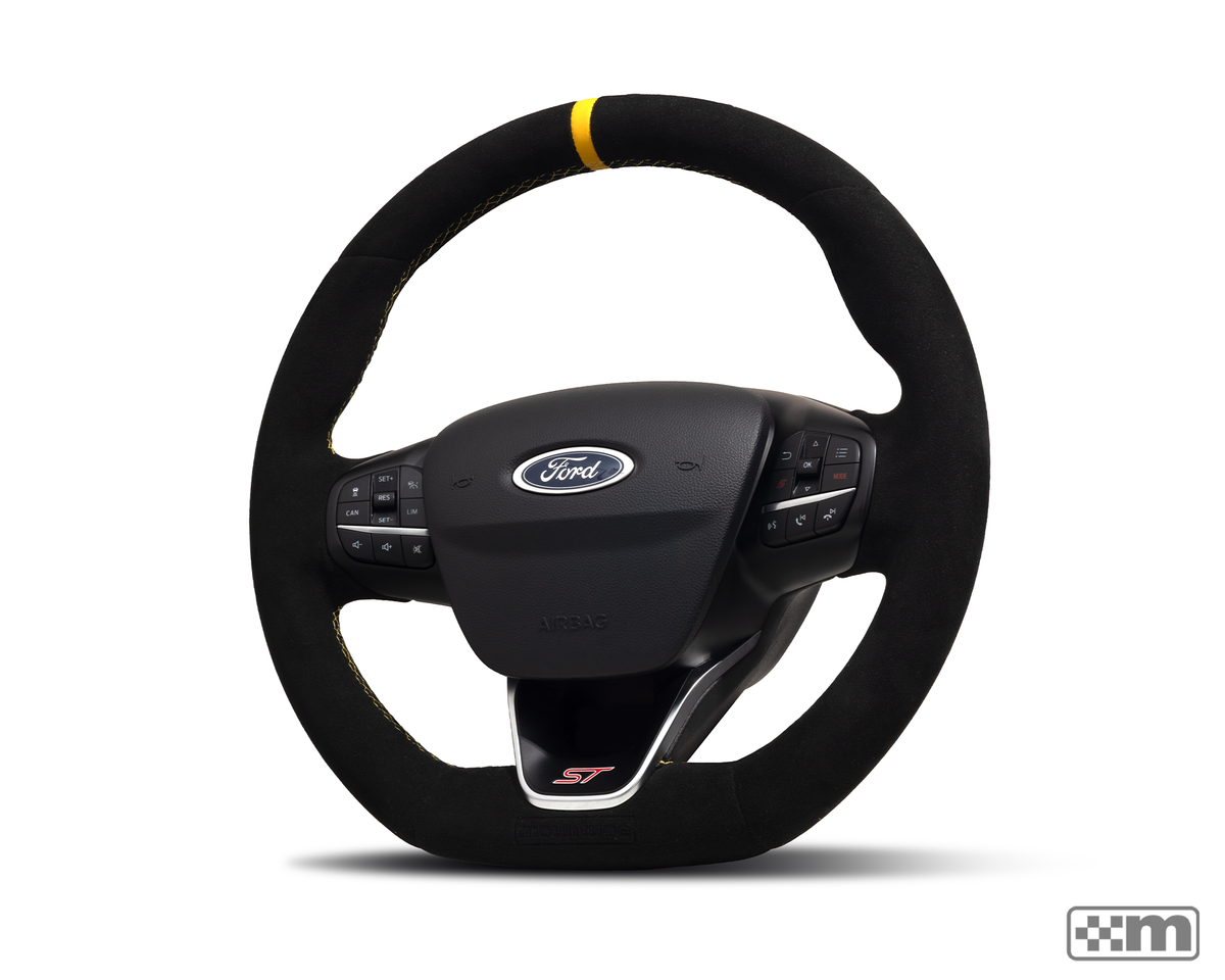 mountune Retrimmed Steering Wheel [Mk4 Focus ST/ MK8 Fiesta ST/ Puma ST]