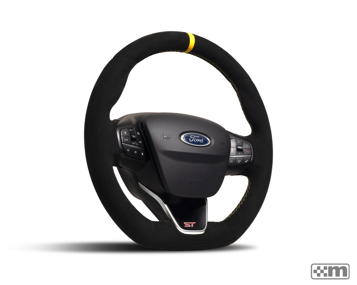 mountune Retrimmed Steering Wheel [Mk4 Focus ST/ MK8 Fiesta ST/ Puma ST]