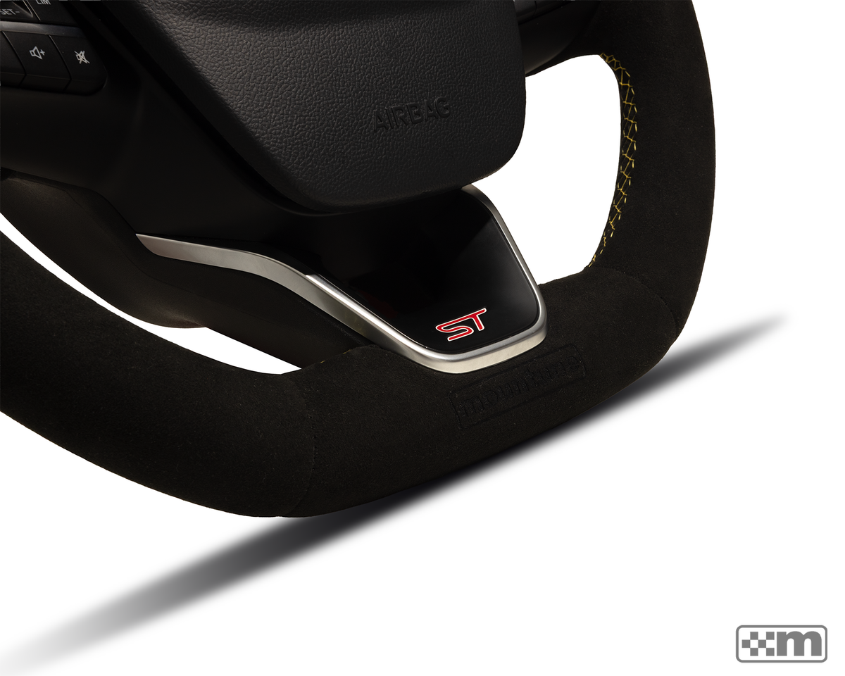 mountune Retrimmed Steering Wheel [Mk4 Focus ST/ MK8 Fiesta ST/ Puma ST]