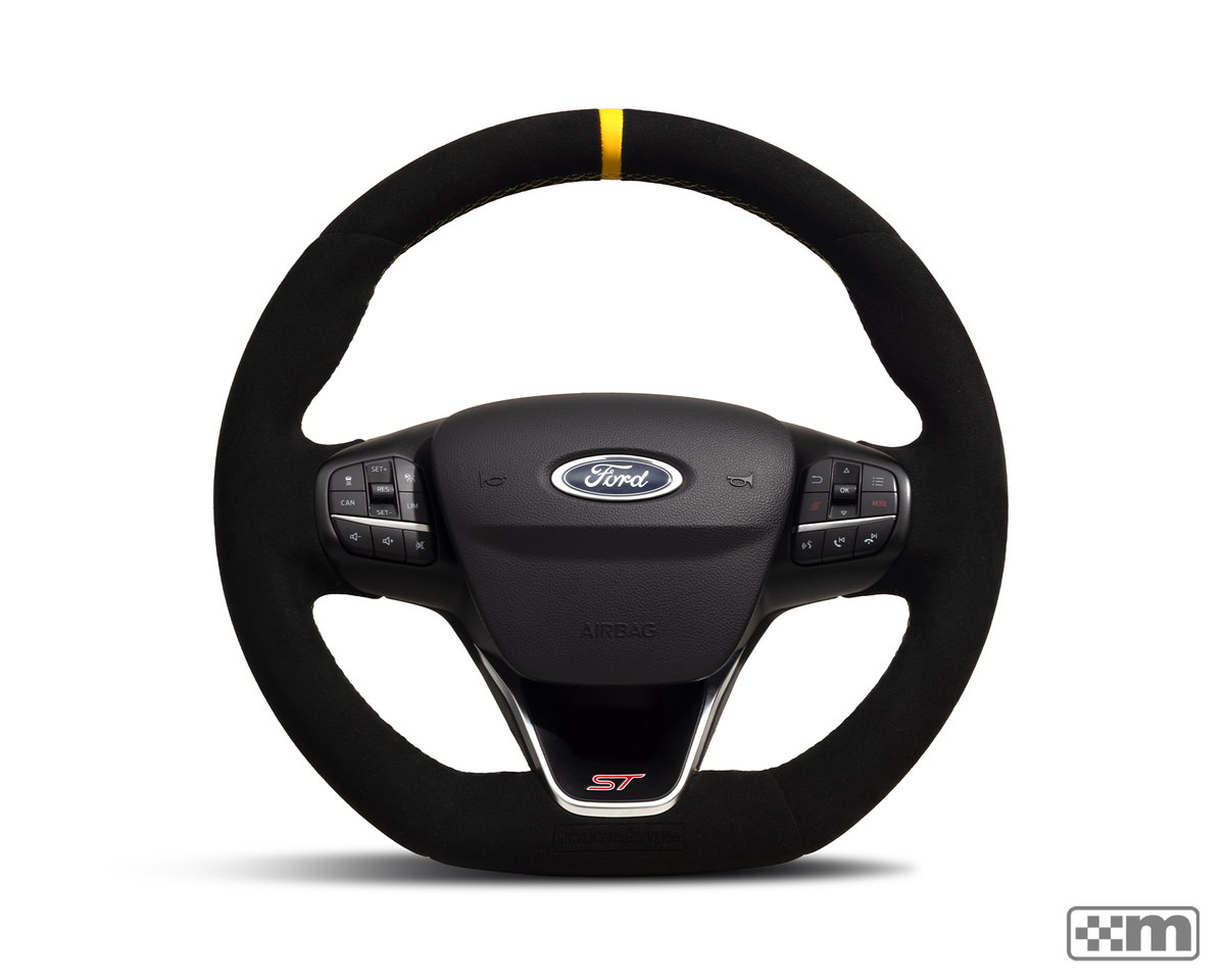 mountune Retrimmed Steering Wheel [Mk4 Focus ST/ MK8 Fiesta ST/ Puma ST]