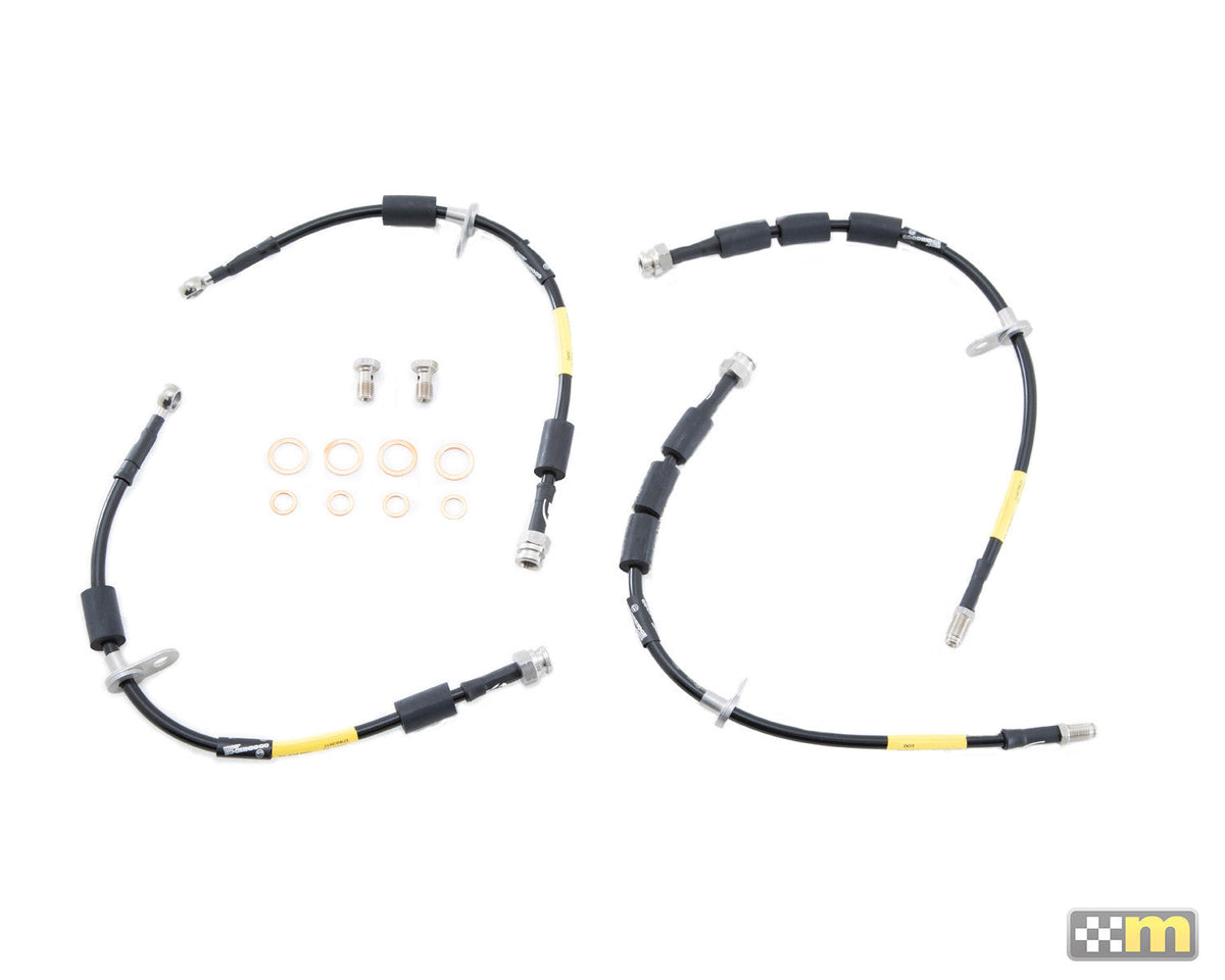 Braided Brake Line Kit [Mk7 Fiesta ST] - Fully Fitted