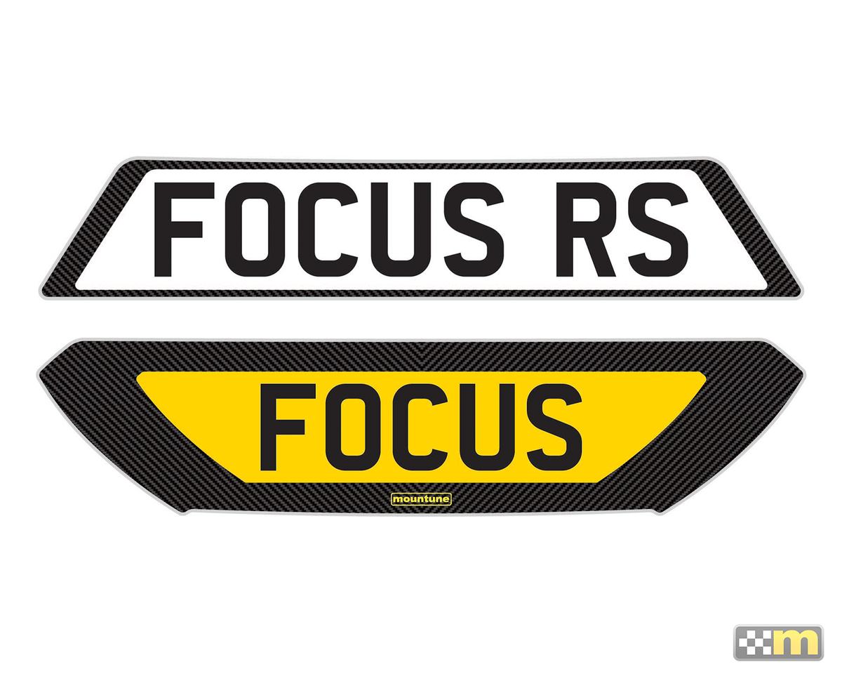 Bespoke Number Plates [Mk3 Focus RS]