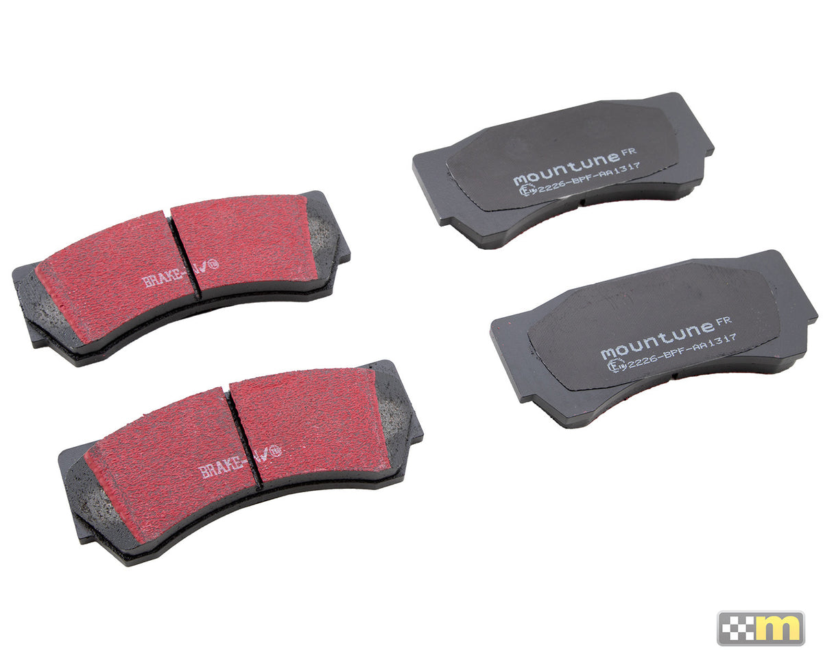 Replacement High-Performance Front Brake Pad Set (to suit Alcon 6-pot caliper)