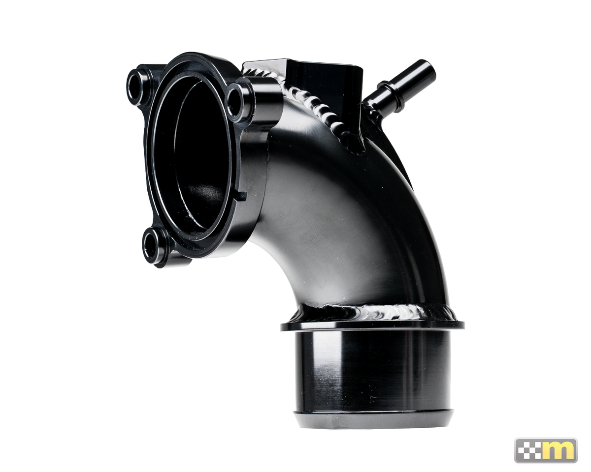 High-Flow Throttle Body Elbow [Mk8 Fiesta ST | Mk4 Focus 1.5 | Puma ST | Kuga 1.5] - Fully Fitted